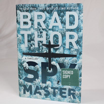 SIGNED Spymaster By Brad Thor 2018 Hardcover Book With Dust Jacket 1st E... - £26.15 GBP