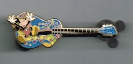 2009 Guitar Series Mickey Mouse Rainbow Music Notes Slider Disney Pin Trading - £19.31 GBP