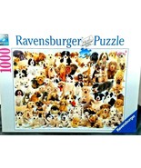 Ravensburger 1000 Piece Jigsaw Puzzle Dogs Galore! Puppies Dog Cute Colo... - £10.95 GBP