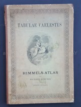 1910 Antique Celestial Atlas Heavens Astronomy German HIMMELS-ATLAS Zodiac Star - £100.43 GBP