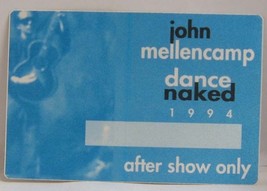 JOHN MELLENCAMP - VINTAGE ORIGINAL CONCERT TOUR CLOTH BACKSTAGE PASS *LA... - $10.00