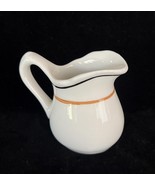 Vintage Creamer Alfred Pick Co Chicago 4 Stripes 3 Black &amp; 1 Brown 3&quot; Tall - $131.52 MXN