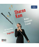 NEW! SHARON KAM Plays Weber WITH VIENNA RADIO SYMPHONY ORCHESTRA [CD] - $14.99