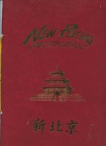 New Peking Chinese Restaurant Menu Moorpark Avenue San Jose California 1980&#39;s - £21.65 GBP