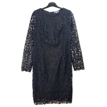 Studio - NEW - Black Crochet Lace Dress - UK 12 - £14.79 GBP