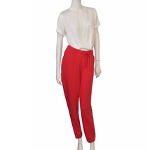 Burberry Red Cotton Signature Sweatpants Sport Lounge Trousers Pants siz... - $207.90