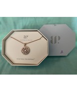 Bomb Party OG Necklace &quot;The Zest of Love&quot; Diamond CZ Rose Gold Plating - $27.06 CAD