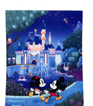 Disneyland Exclusive Print Poster Mickey Minnie Mouse Castle Magic Key Holders - £10.36 GBP