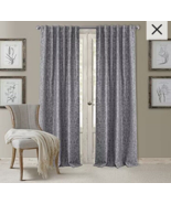 Elrene Home Fashions Antonia Floral Damask Embellished Blackout Silver P... - $1,124.74 MXN