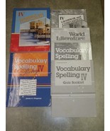 Abeka 10th Grammar &amp; Composition IV Student Teacher Key Vocab Poetry Lit... - $57.81