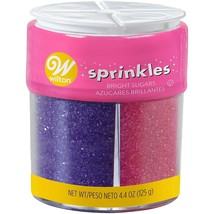 Wilton Colored Sugar Sprinkles Medley Baking Supplies, 4.4 oz, Bright Mu... - $12.34