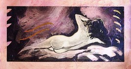 Simon Bull-A Thousand Dreams-LE Etching/Paper/Signed/Numbered/LOA-Partially Nude - £266.58 GBP