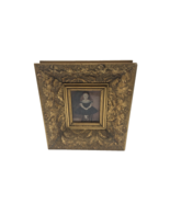 1859 Princess Beatrice Mary Print Picture Frame Antique Ornate Gold Vintage - $152.26