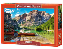 1000 Piece Jigsaw Puzzle, The Dolomites Mountains, Italy, Idyllic view, - $21.11