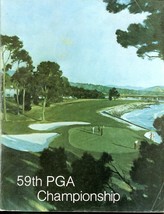 59TH PGA CHAMPIONSHIP PROGRAM-1977-PEBBLE BEACH EX - £193.84 GBP