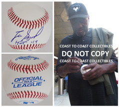 Lee Smith Chicago Cubs Boston Red Sox signed baseball COA proof autographed - £85.13 GBP