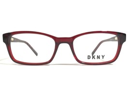 DKNY DK5010 605 Eyeglasses Frames Red Rectangular Full Rim 50-17-135 - £55.88 GBP