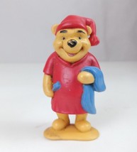 Vintage Disney Winnie The Pooh Bedtime Pooh 3&quot; Collectible Action Figure - £5.33 GBP