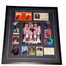 1992 USA Basketball Dream Team Signed Framed 23x25 Display JSA Michael J... - $9,899.99