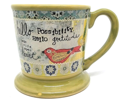 2012 Kelly Rae Roberts Demdaco Coffee Cup Mug Possibility Grattitude - £10.23 GBP