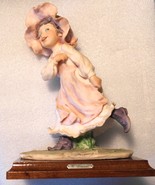 G.ARMANI FLORENCE Figurine Girl With Captivating Smile 9&quot;H - $1,664.94 MXN