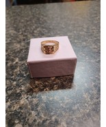Vintage Size 7 10k Gold Child Initial Ring J - £97.37 GBP