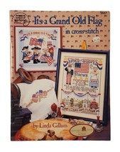 It&#39;s A Grand Old Flag Cross Stitch Leaflet ASN Patriotic Uncle Sam Flag ... - $9.95