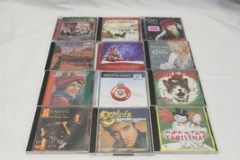 12 Christmas CDs Cyndi Lauper US Air Force Jingle Cats Elvis Kenny G - £18.49 GBP