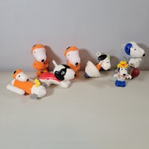 Snoopy Toy Lot of 7 2015 McDonalds Happy Meal The Peanuts Movie Charlie Brown - $12.66