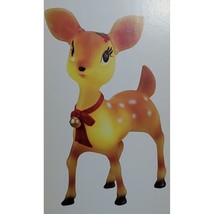 LED Nostalgic 23&quot; Blow Mold Light up Girl Reindeer NEW - £56.17 GBP