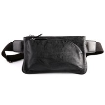 Leather Waist Packs Men Fanny Pack Belt Bag Phone Pouch Bags Travel Waist Pack M - £57.71 GBP