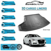 3D Cargo Liner Boot Liner Rear Trunk Mat For Audi A3 Sedan 2013-2019 ANTI-SKID - £69.21 GBP