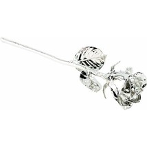 Platinum Hand-Plated Real Rose Valentine&#39;s Day Holiday Gift - £96.72 GBP