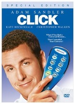 CLICK featuring Adam Sandler/ Christopher Walken SPECIAL EDITION DVD PG 13 - £2.35 GBP