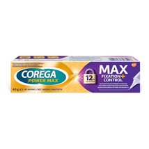 COREGA Denture Adhesive Cream: POWER MAX Made in Europe-40g FREE SHIPPING - $22.09 CAD