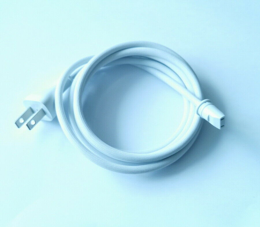 For  Apple HomePod Smart Speaker Power Cord Power Cable 6FT White US Plug  			