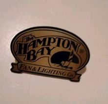 Vintage Enamel Pin Pinback The Hampton Bay Fan And Lighting Co. - £7.69 GBP
