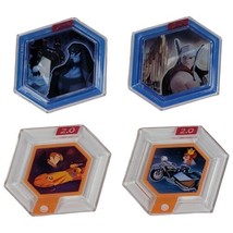 Disney Infinity 2.0 Power Disc Set of 4 Marvel Super Heroes &amp; More - £6.13 GBP