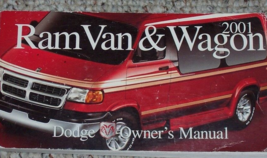 2001 Dodge Van Wagon Operator Owners Owner OEM Manual-
show original tit... - £26.83 GBP