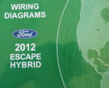 2012 Ford Escape Híbrido Eléctrico Diagrama Servicio Tienda Reparación M... - $1.19