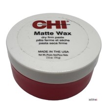 CHI MATTE WAX DRY FIRM PASTE 2.6 Oz MADE IN THE USA - £38.94 GBP