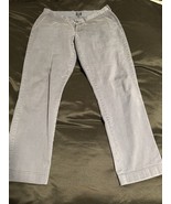 J.Crew Men&#39;s 34x32 The Sutton Chino Pants Light Blue Gray 99% Cotton Str... - $39.72 CAD