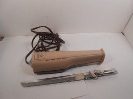 1970&#39;s G.E. GENERAL ELECTRIC SLICING KNIFE MODEL EK-4 CAT 24EK-4 - $10.40