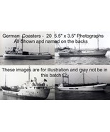 Bulk Lot 219 - German Coasters - 20 , 5.5&quot; x 3.5&quot; photographs - $18.29 CAD