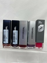(5) Covergirl 445/440/540/535/640  Exhibitionist Demi Metallic Matte Lipstick - £7.45 GBP