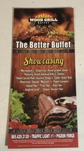 Western Sizzler Wood Grill Buffet Brochure Pigeon Forge Tennessee BRO14 - £3.88 GBP