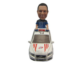 Custom Bobblehead Cool Pal In A Police Car - Motor Vehicles Cars, Trucks &amp; Vans  - £134.59 GBP