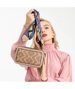  Designer Women  Style Personality  Strap Camera Small Square Bag Printe... - £148.64 GBP