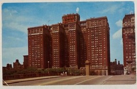 The Conrad Hilton Hotel Chicago,Illinois Chrome Postcard 1953 - £10.58 GBP