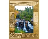 West Virginia Laser Engraved Wood Picture Frame Portrait (5 x 7) - $30.99